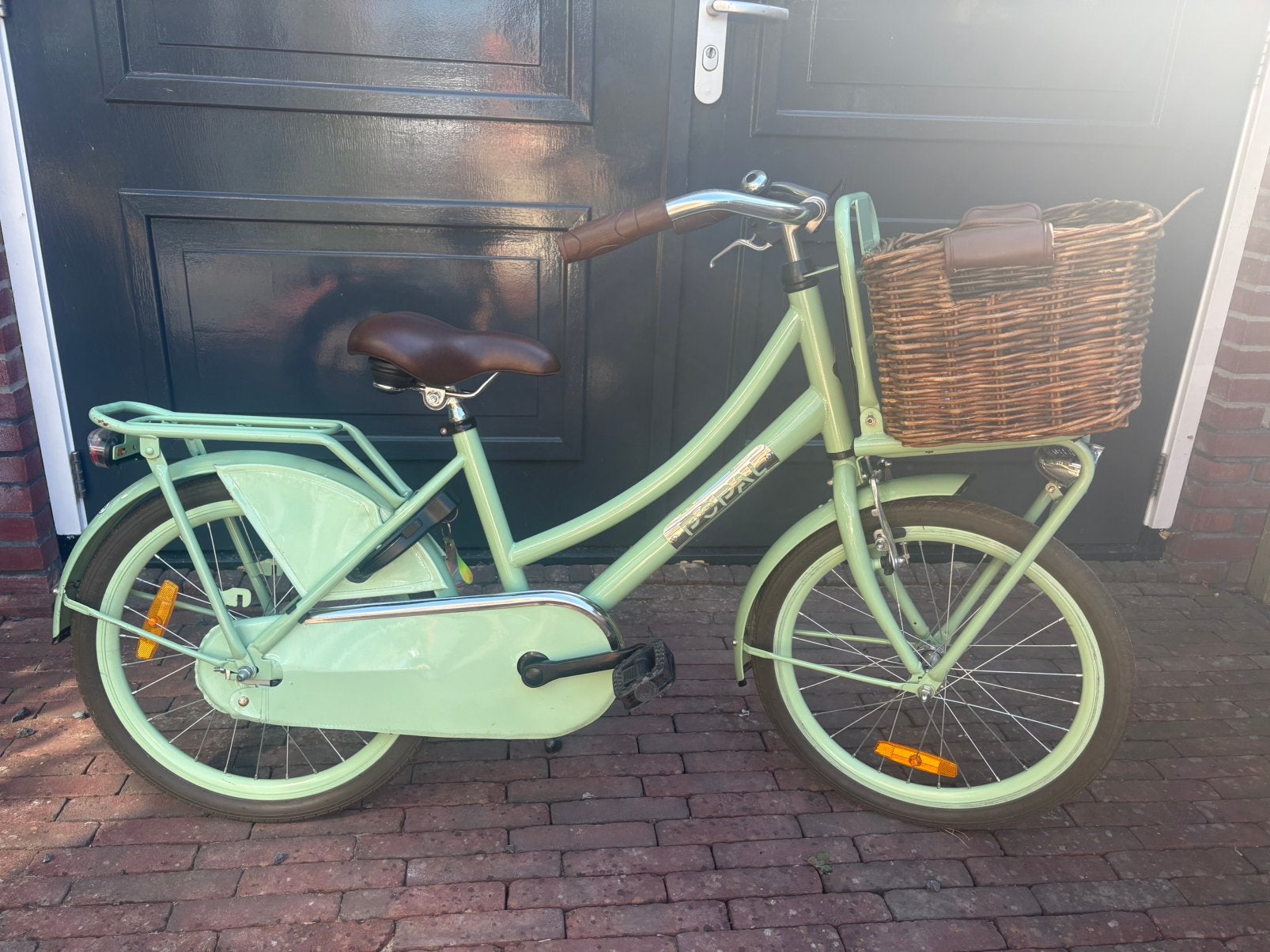 Popal meisjesfiets 20 inch ( 6-8 jaar), Ophalen, Zo goed als nieuw, 20 inch
