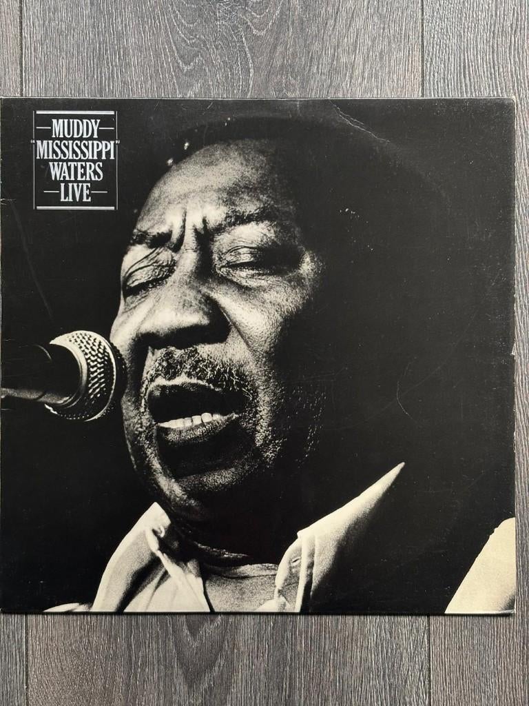 Muddy 'Mississippi' Waters - Live - LP (vinyl), Gebruikt, Inclusief binnenhoes, Ophalen of Verzenden, 12 inch