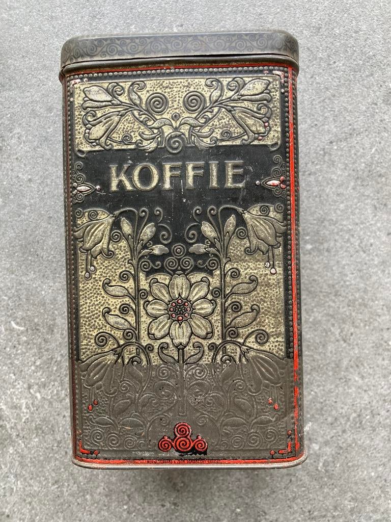 Koffie, Suiker, Thee blikken vintage, Ophalen, Gebruikt, Koffie, Overige merken
