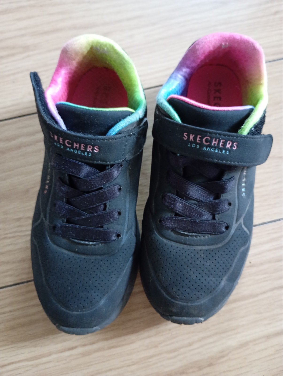 Zwarte Skechers meisje maat 32, Gebruikt, Meisje, Schoenen, Skechers