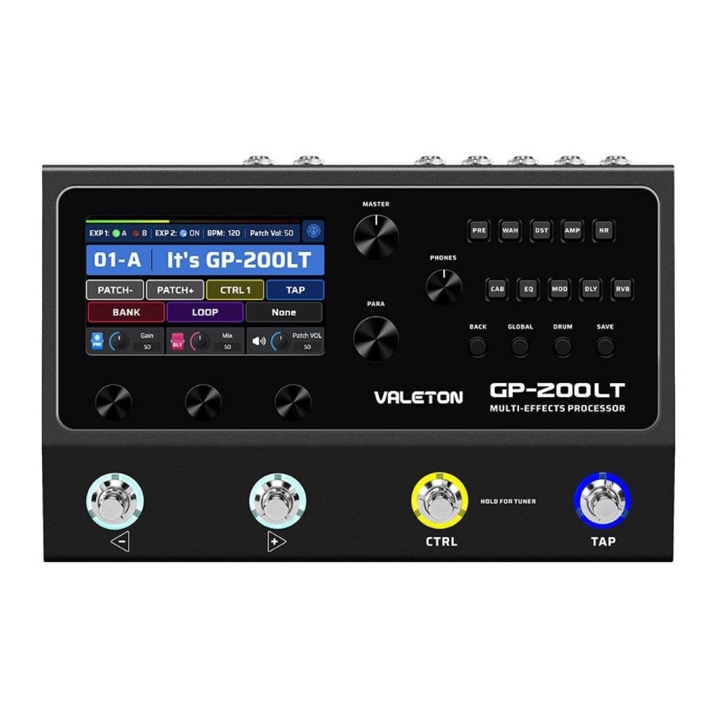 Valeton GP200LT Multi Effects Processor SUPERPRIJS, Valeton Holding BV, Info@valeton.net, Nieuw, Ophalen of Verzenden