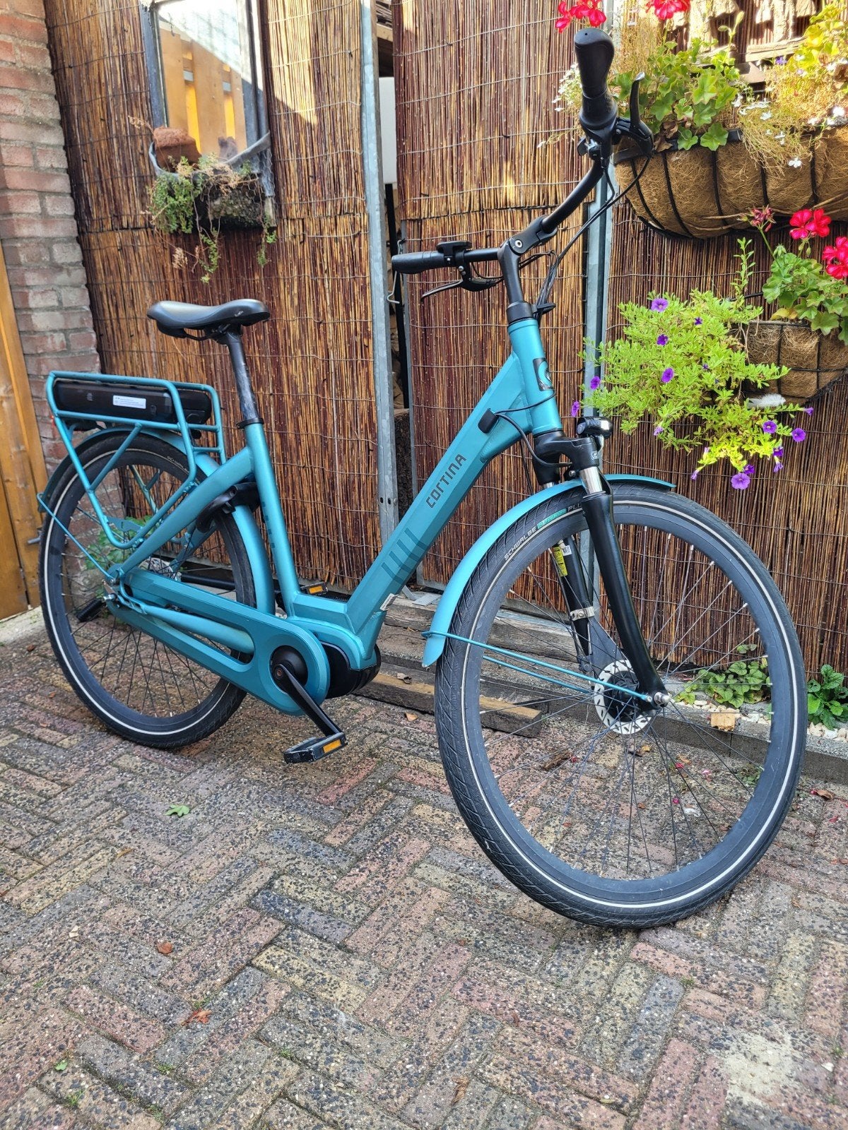 Cortina E-Octa elektrische fiets met 750 Wh accu, Ophalen, Gebruikt, Cortina, 51 tot 55 cm