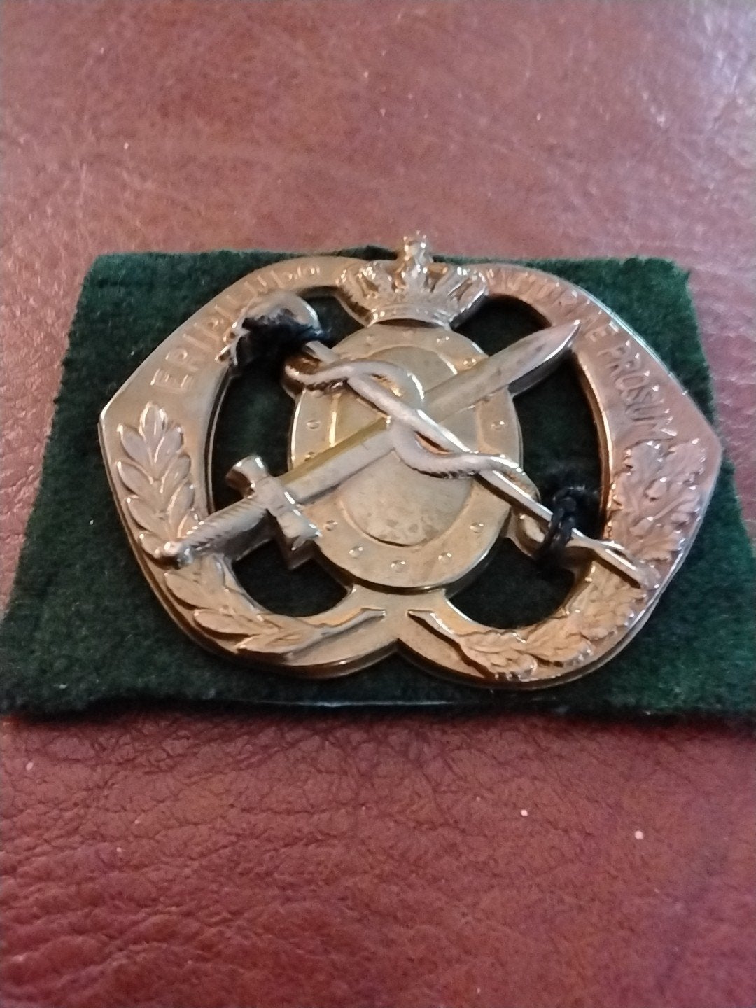 Militair Embleem Landmacht regiment geneeskundige troepen, Verzamelen, Ophalen of Verzenden, Landmacht, Nederland, Embleem of Badge