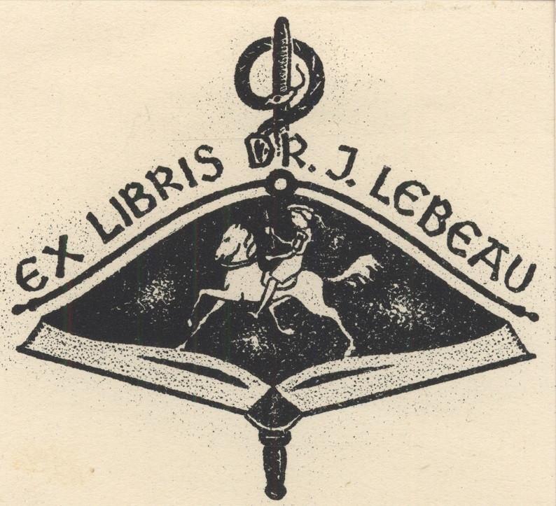 0610 Ex Libris Nederland : Harry Corvers, 1945, Antiek en Kunst, Verzenden