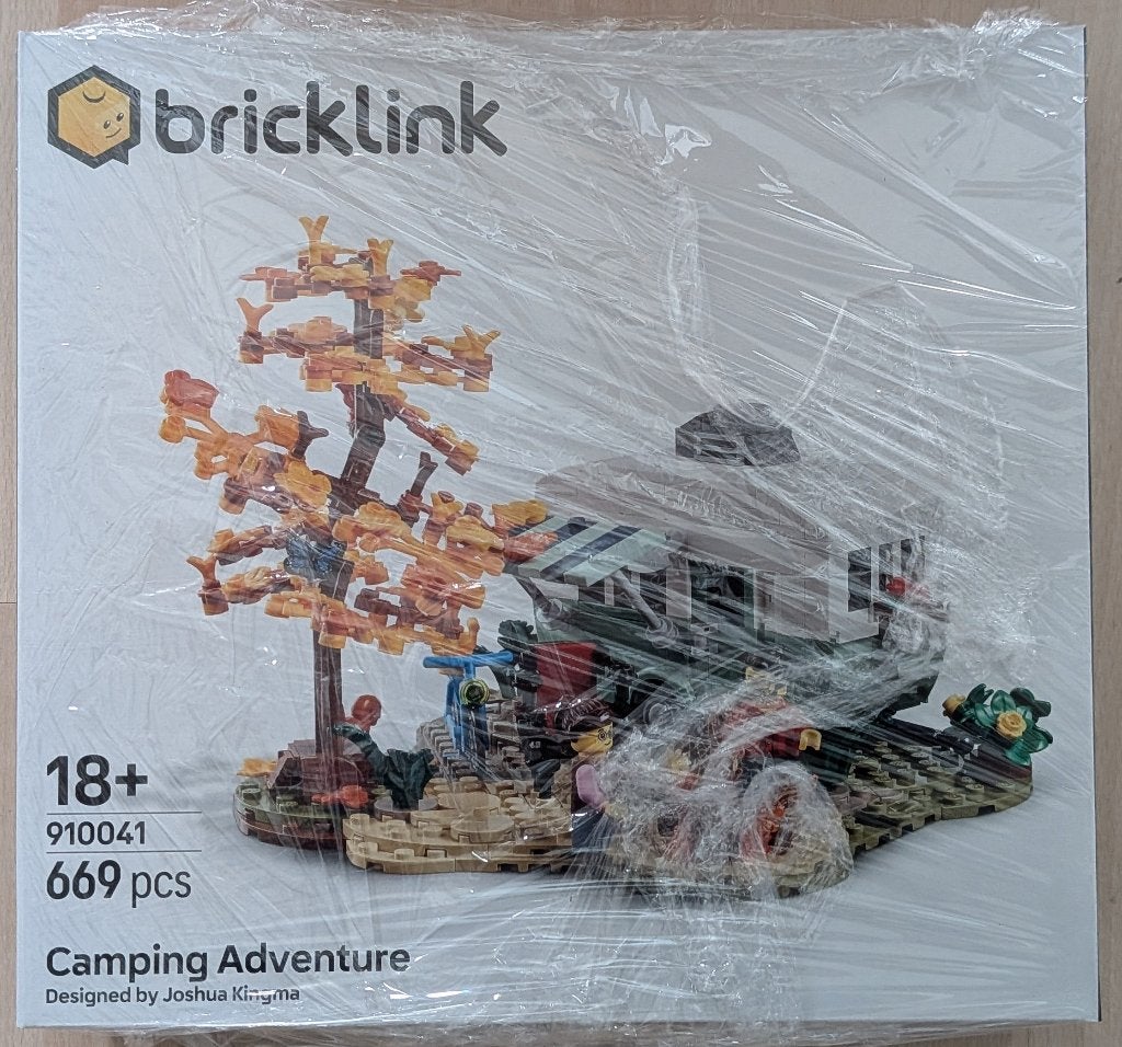 Bricklink 910041 Camping Adventure - Nieuw en Sealed, Ophalen, Inclusief doos, Overige thema's, Lego
