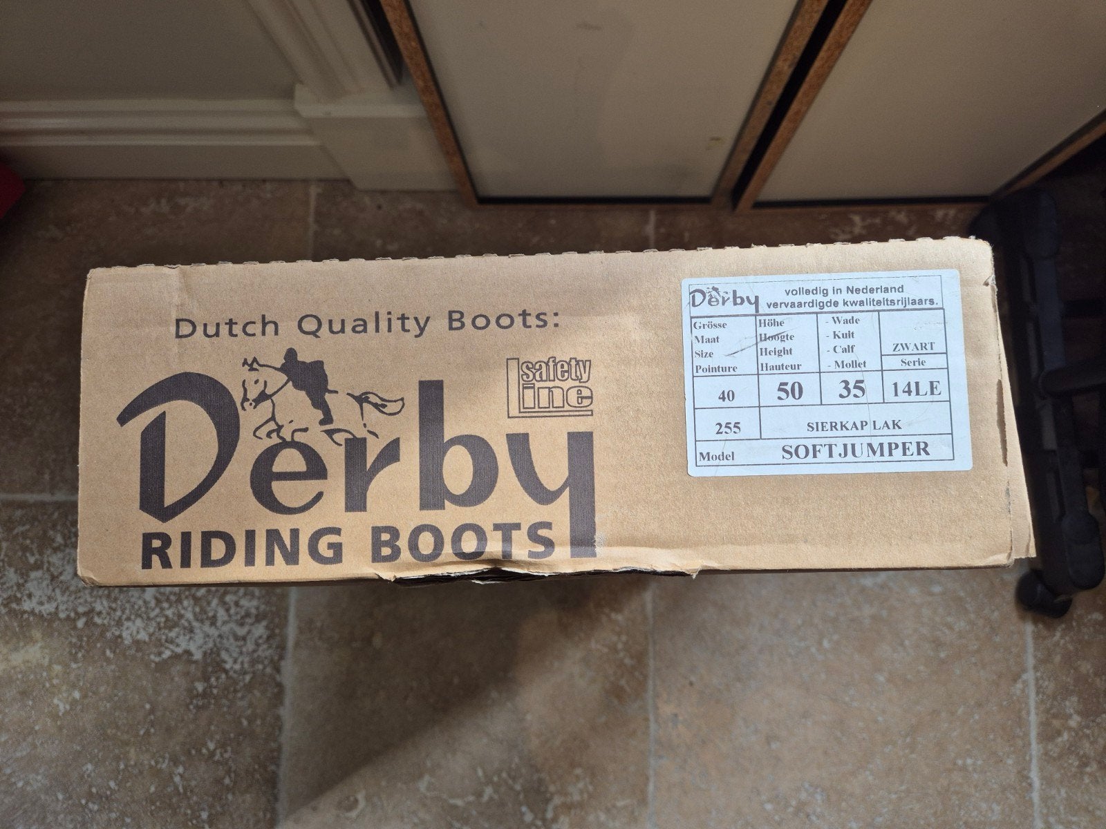 Paardrijlaarzen maat 40 met accessoires, Ophalen, Overige merken, Zwart, Schoeisel