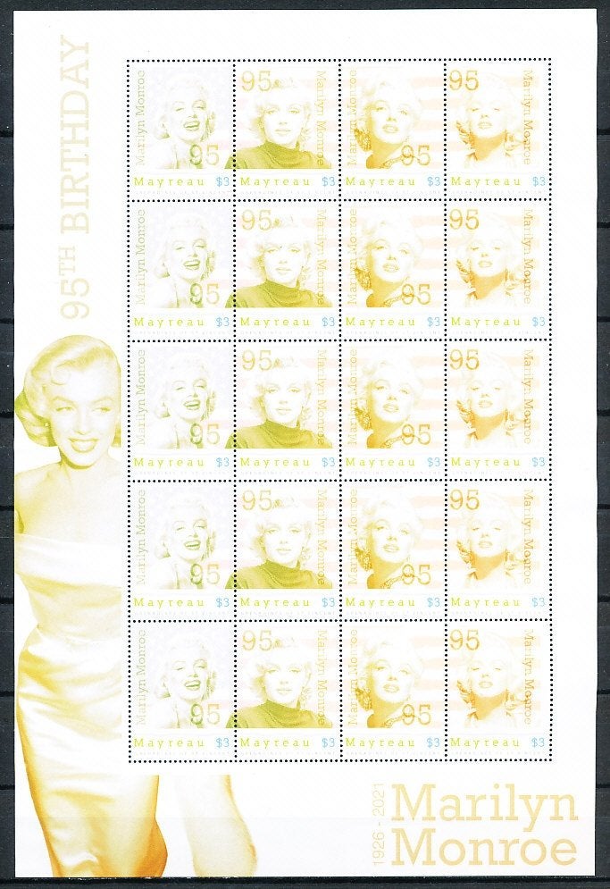 Mayreau, Grenadines of St. Vincent 2021 MAY001 pf. vel, Ophalen of Verzenden, Postfris, Midden-Amerika