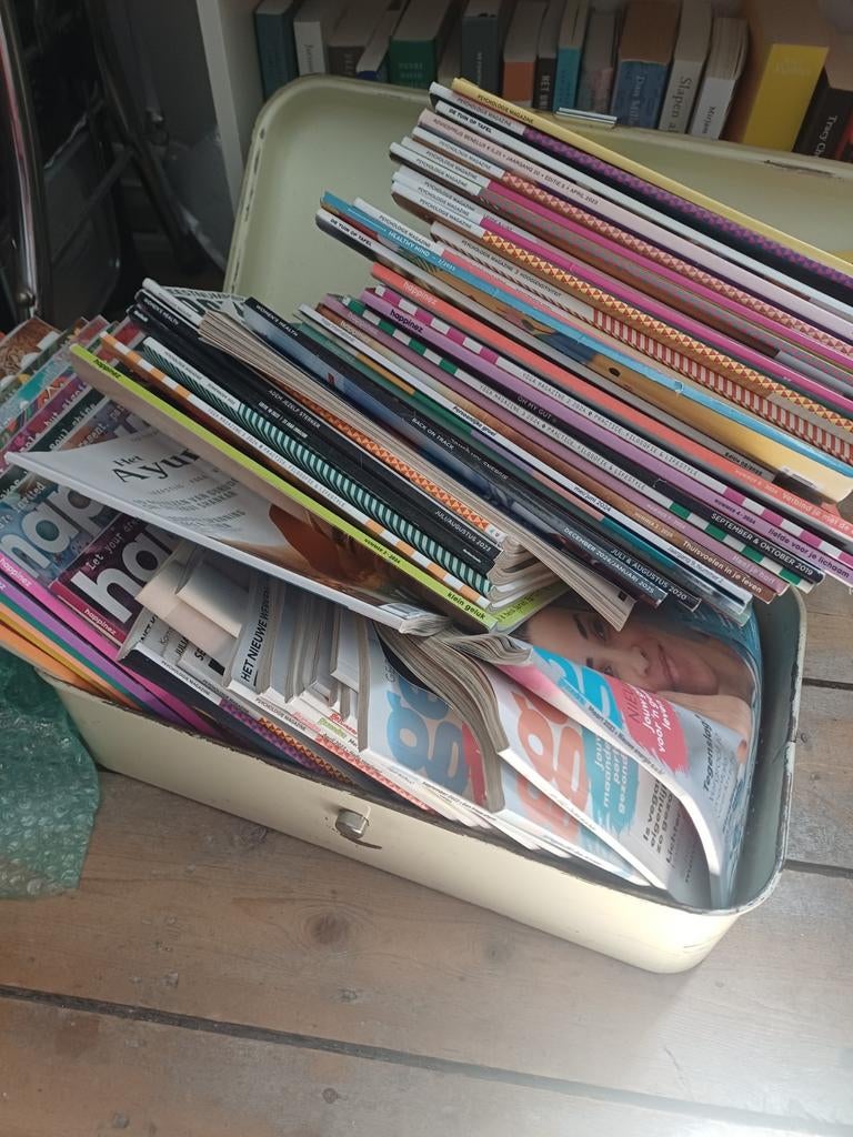 Tijdschriften Happinez, gezondnu, psychologie, Boeken, Ophalen of Verzenden, Algemeen