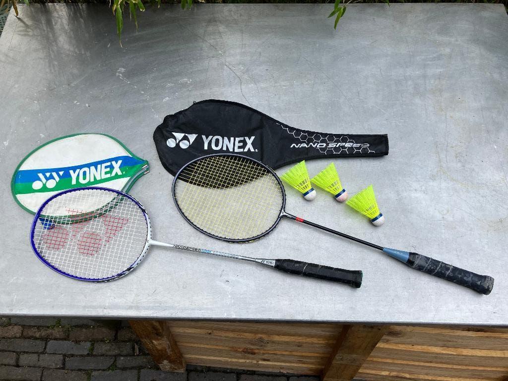 Badminton Rackets, Sport en Fitness, Badminton, Ophalen of Verzenden, Gebruikt, Racket(s)
