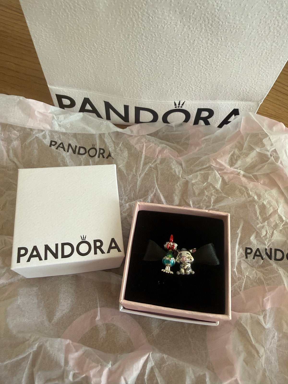 Pandora Disney Vaiana bedeltjes - Sterling Zilver, Sieraden, Tassen en Uiterlijk, Bedels, Pandora, Nieuw, Ophalen of Verzenden