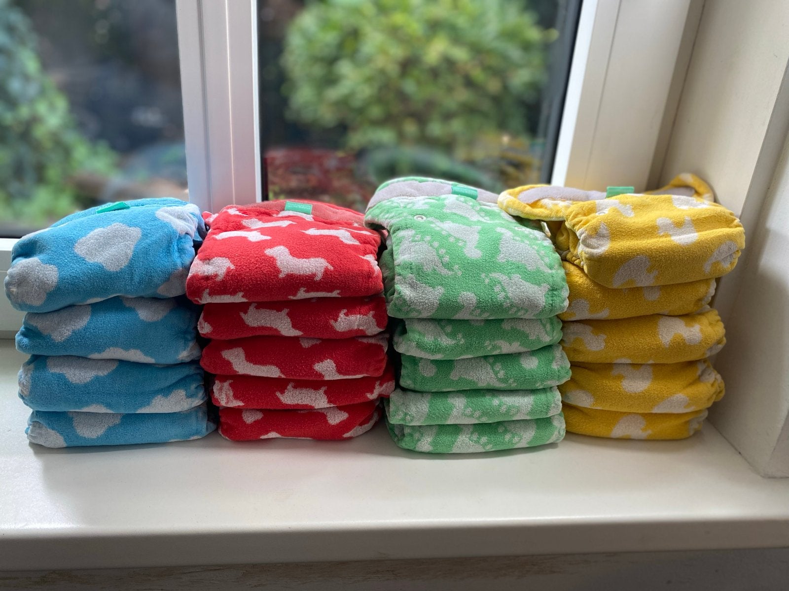 Bamboozle wasbare luiers maat 1 & 2 met overbroekjes, Ophalen of Verzenden, Gebruikt