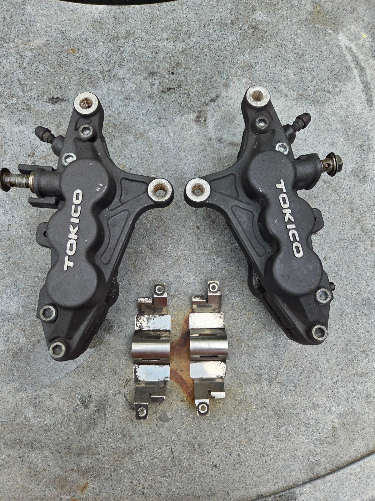 Remklauwen Suzuki gsxr 750 srad, Motoren, Ophalen of Verzenden, Gebruikt