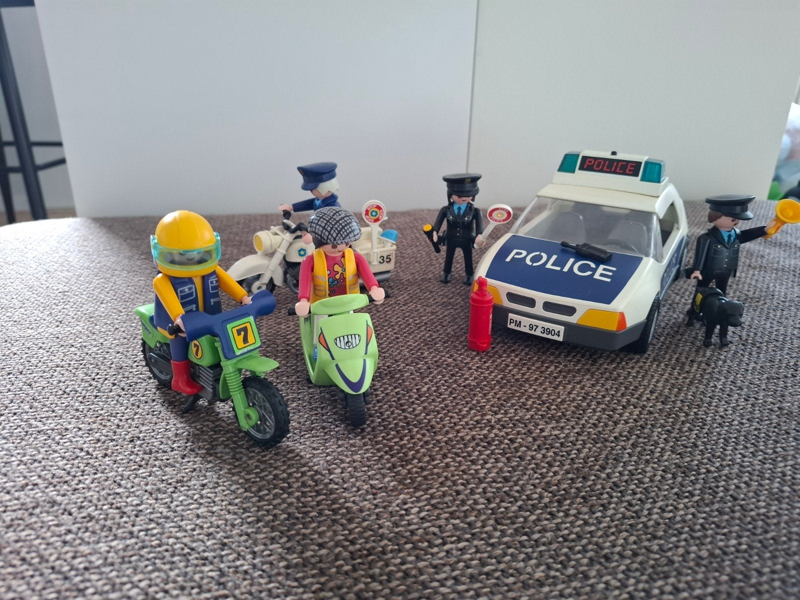 Playmobil politie set, Kinderen en Baby's, Ophalen of Verzenden, Gebruikt