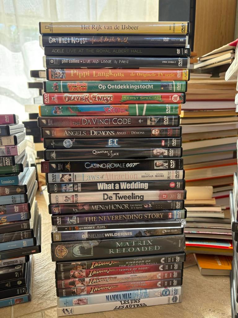 Grote DVD & Blu-ray collectie (150 stuks), Ophalen of Verzenden, Gebruikt