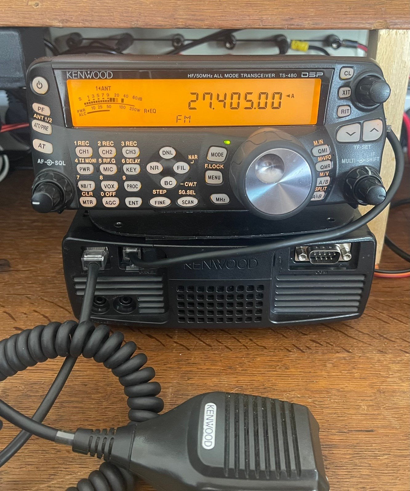 kenwood, Telecommunicatie, Ophalen of Verzenden, Zo goed als nieuw, Zender en Ontvanger