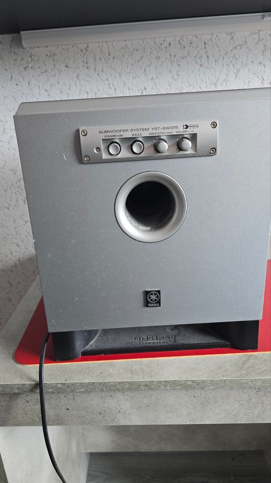 yamaha yst-sw015 subwoofer, Ophalen, 60 tot 120 watt, Subwoofer, Yamaha
