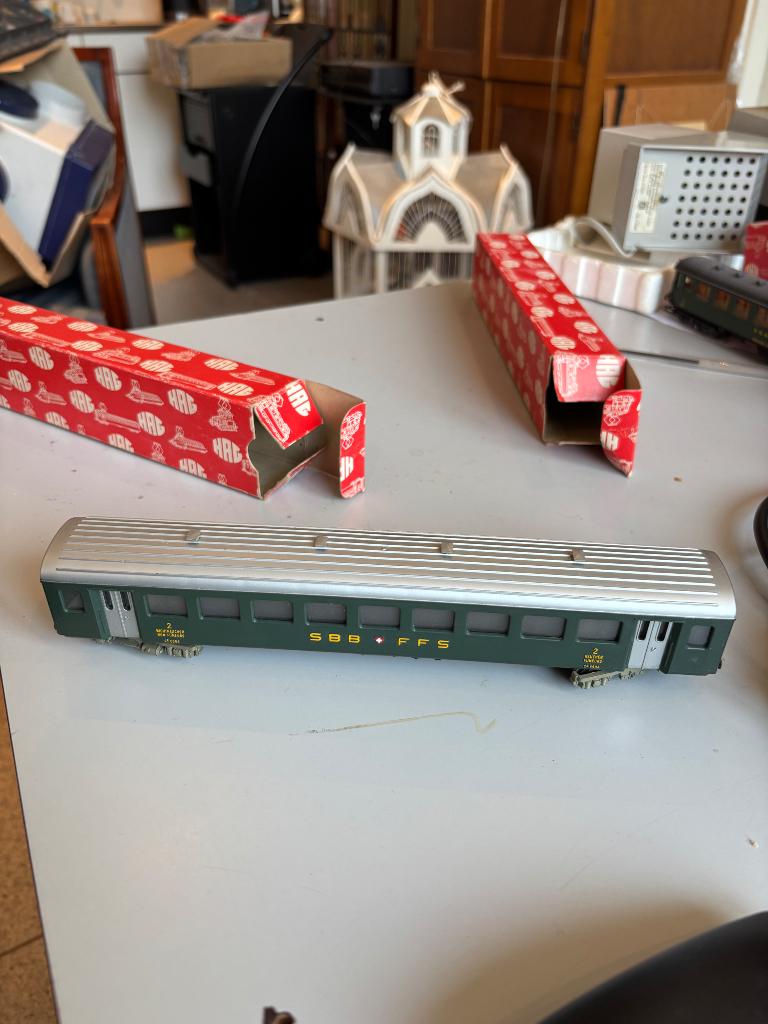 Wagon h0 Fleischmann sbb ffs c4 6504, Ophalen of Verzenden, Gelijkstroom, Wagon, Fleischmann