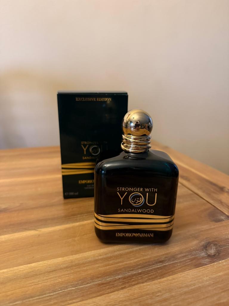 Armani Stronger with you sandalwood (discontinued), Ophalen of Verzenden, Zo goed als nieuw