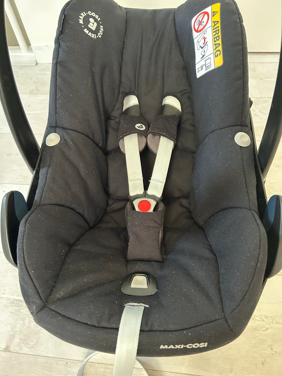 Maxi-Cosi Pebble Pro i-Size autostoel - Zwart, Ophalen, Autogordel of Isofix, Gebruikt, Zijbescherming
