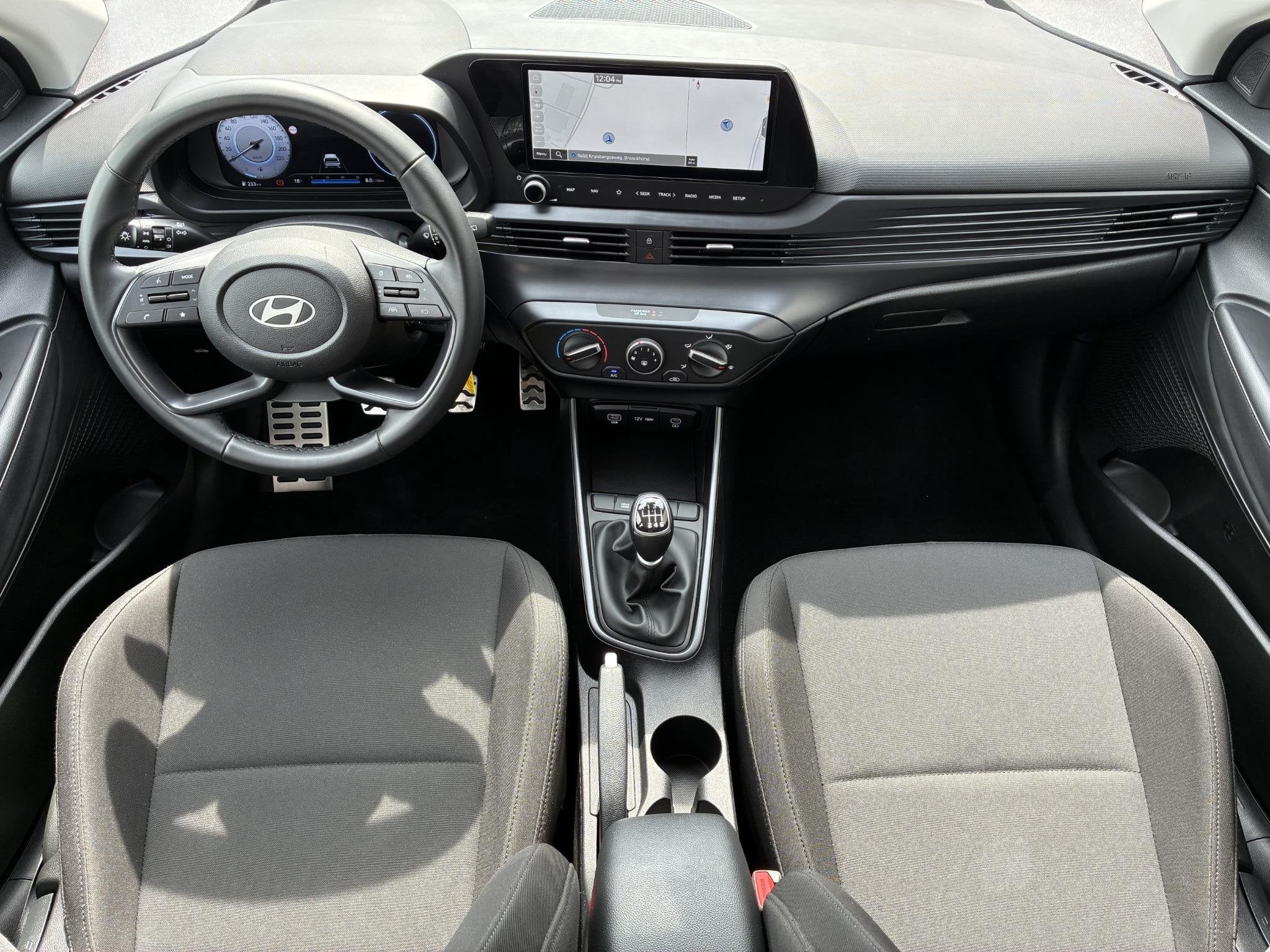Hyundai Bayon 1.0 T-GDI Comfort / Fabrieksgarantie t/m 4-203, Auto's, Gebruikt, Euro 6, 1095 kg, Wit