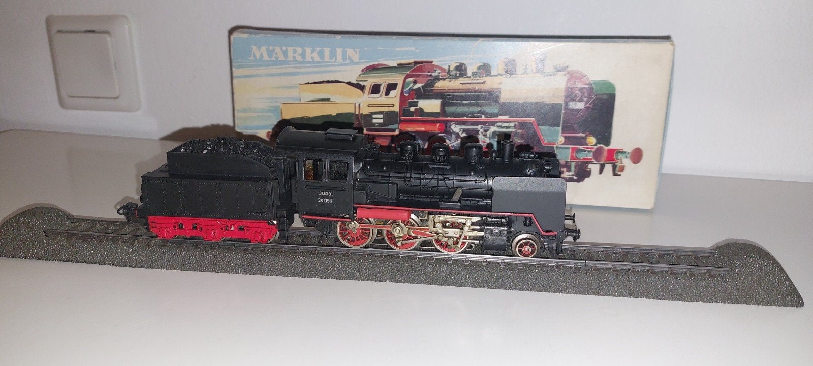 Märklin locomotief 3003 met Ovp, Hobby en Vrije tijd, Wisselstroom, Gebruikt, Locomotief, Ophalen of Verzenden