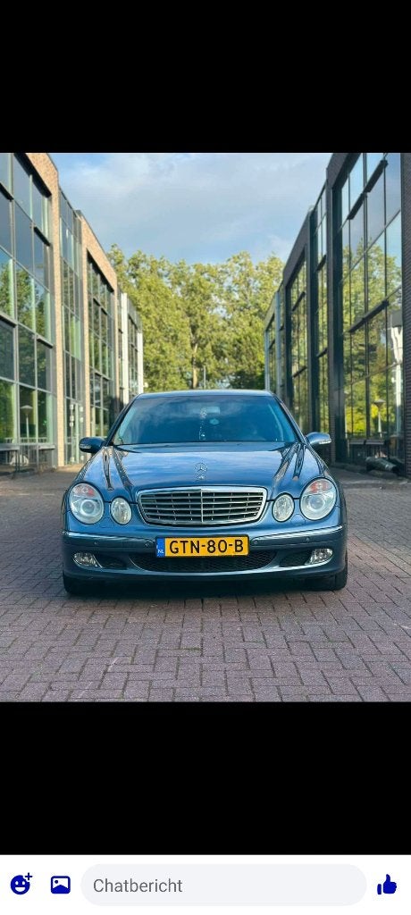 Mercedes e240 2.6 automaat zeer net exemplaar!!, Automaat, Achterwielaandrijving, Zwart, Leder