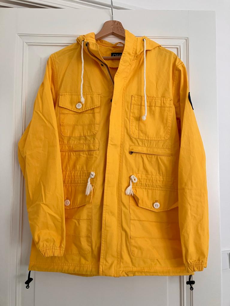 Chaps Gele Jas Maat S- Zo goed als nieuw, Kleding | Dames, Ophalen of Verzenden, Zo goed als nieuw, Maat 36 (S), Geel