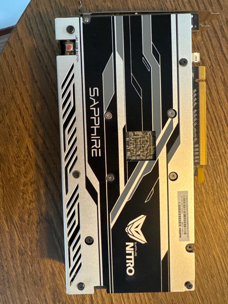 Videokaart radeon rx480 8gb sapphire nitro, Ophalen of Verzenden, GDDR5, AMD, PCI-Express 3