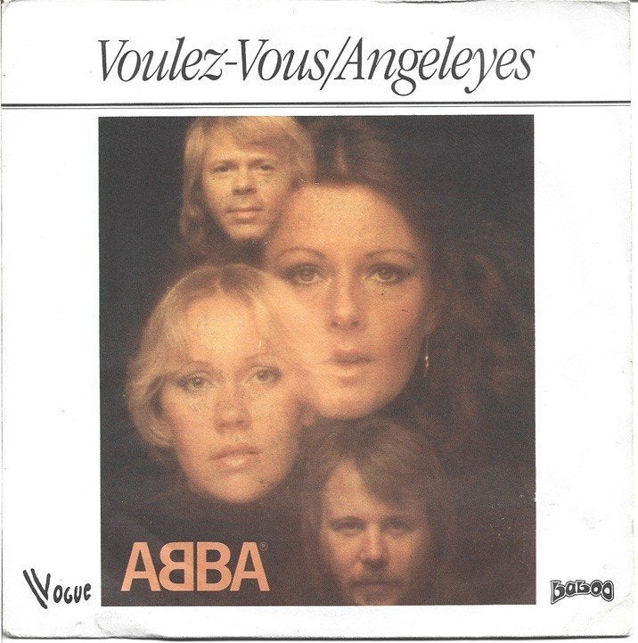 ABBA - Voulez-Vous / Angeleyes, Gebruikt, 7 inch, Pop, Overige typen