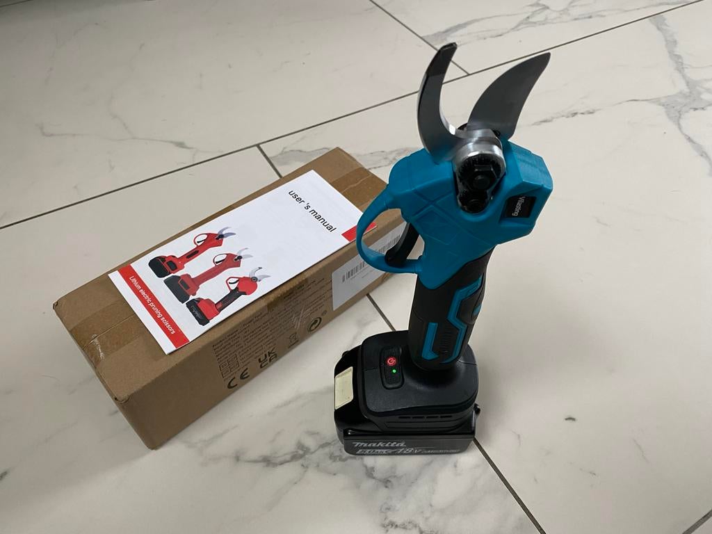 Elektrische snoeischaar 18V (compatibel met Makita LXT accu), Ophalen of Verzenden, Nieuw, 30 t/m 39 mm