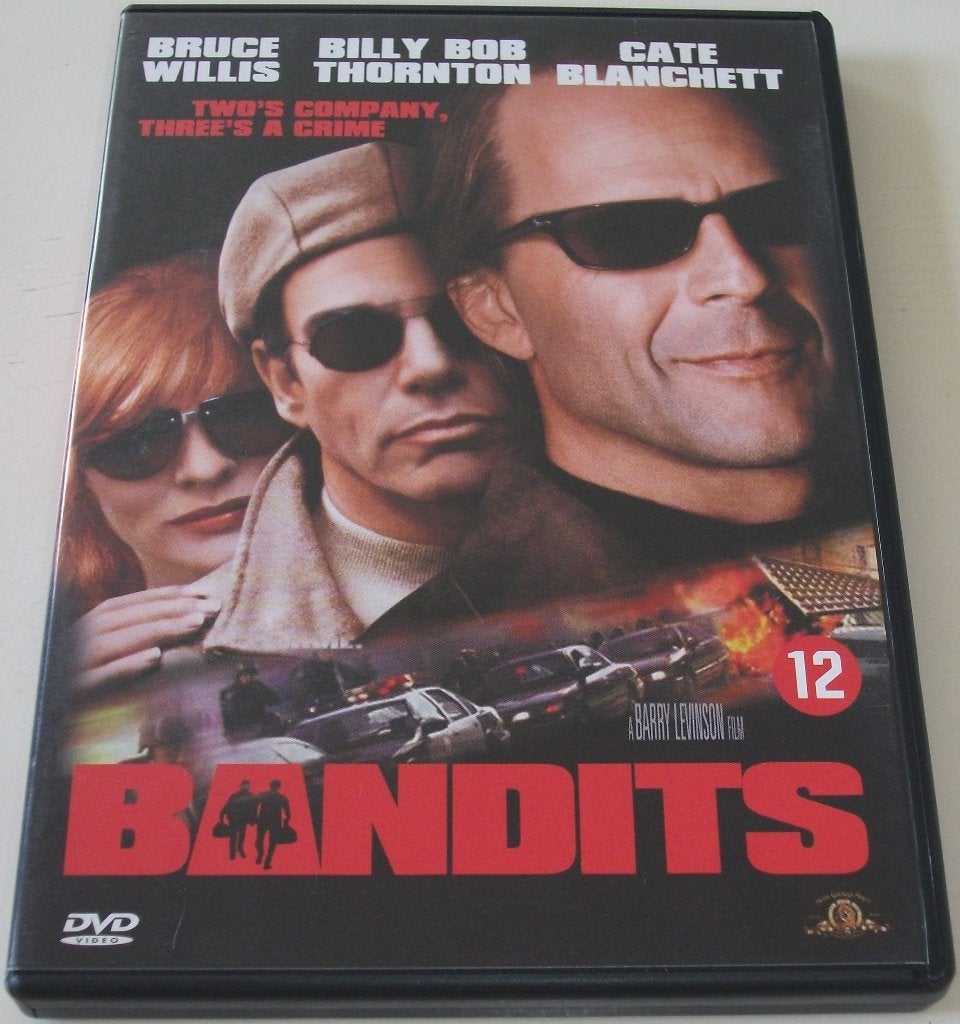 Dvd *** BANDITS *** Two's company, three's a crime., Nederlands, Ophalen of Verzenden, Zo goed als nieuw, Vanaf 12 jaar