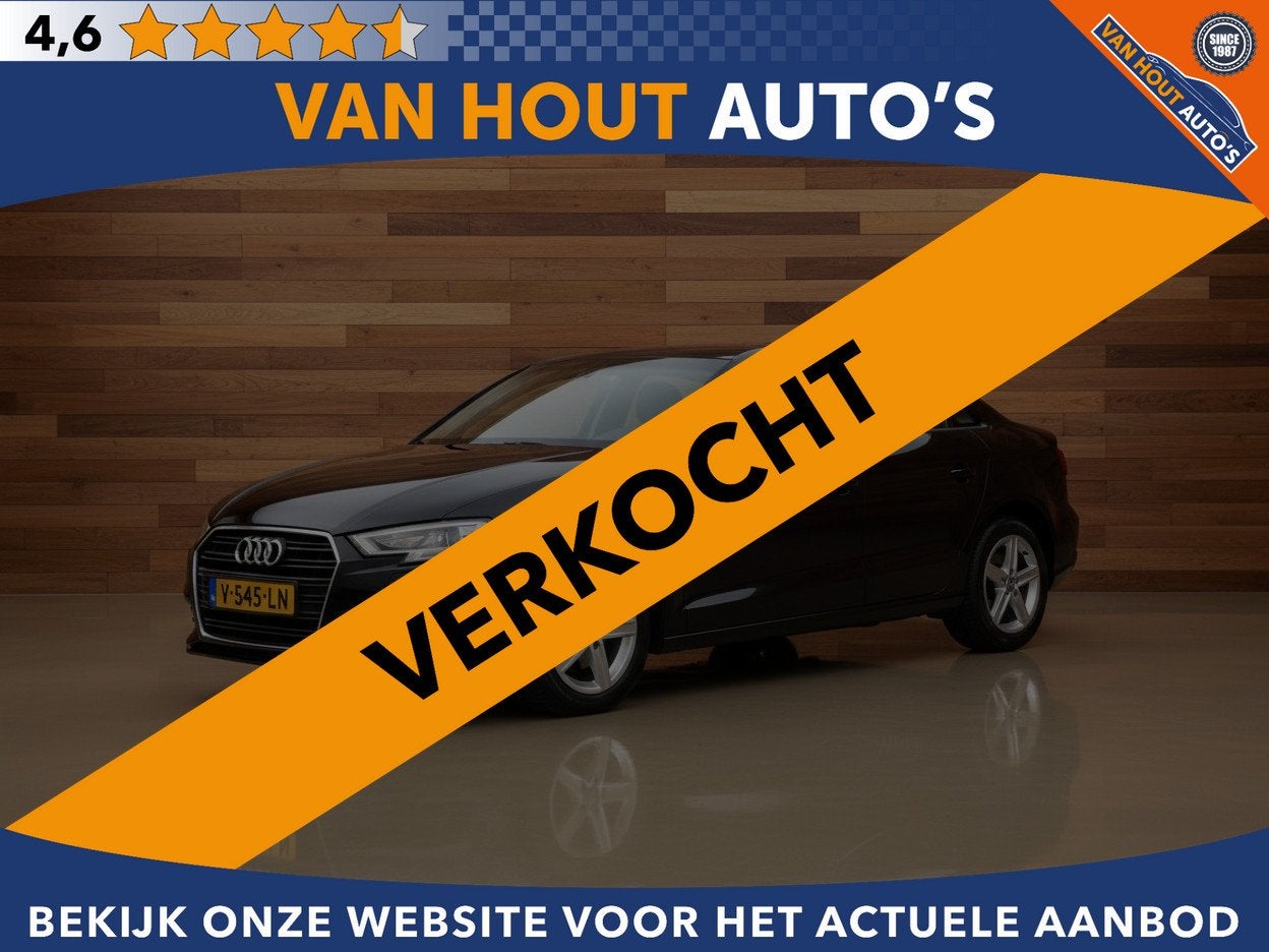Audi A3 Limousine 1.6 TDI Pro Line .VERKOCHT (bj 2017), Auto's, Voorwielaandrijving, Stof, Gebruikt, 4 cilinders