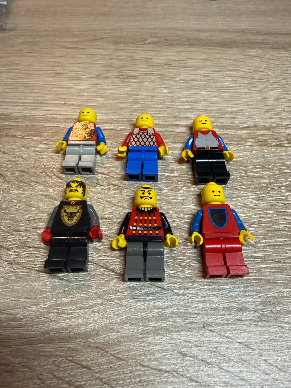 LEGO ridders 6x, Inclusief minifiguren, Lego, Ophalen of Verzenden, Zo goed als nieuw