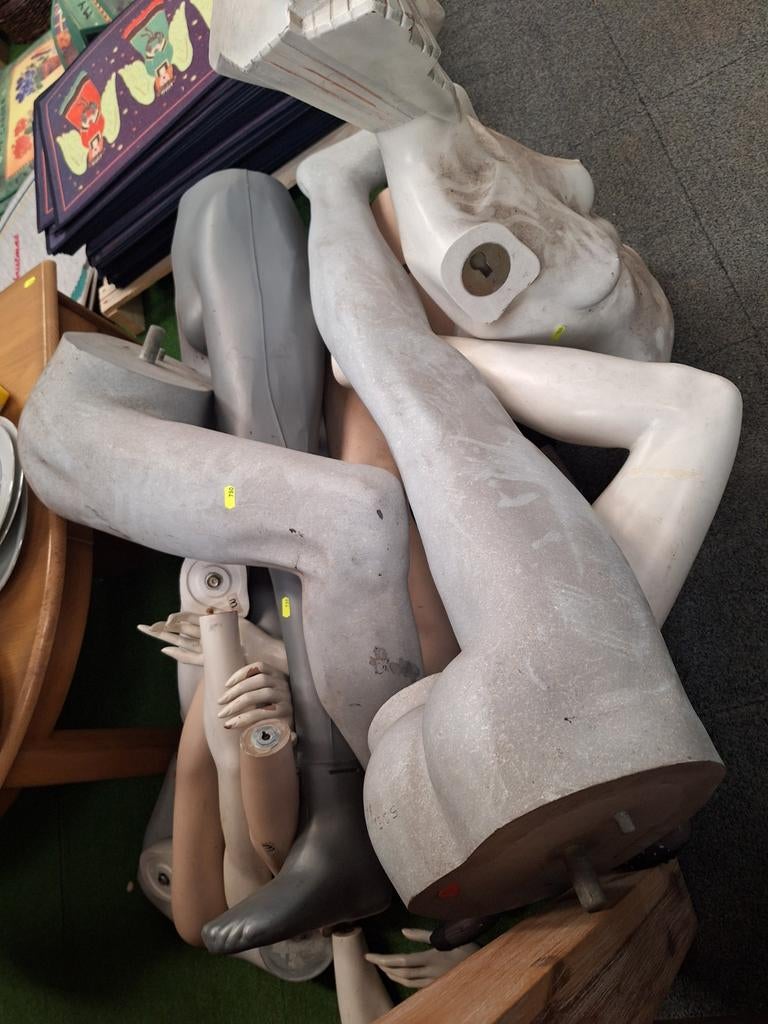 Decoratie Etalage poppen onderdelen, Ophalen, Nieuw
