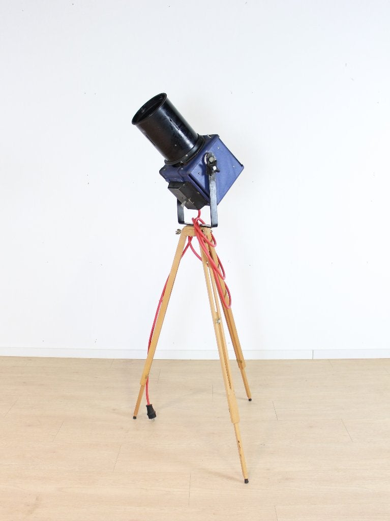vintage theaterlamp, Huis en Inrichting, Lampen | Vloerlampen, Ophalen, Minder dan 100 cm