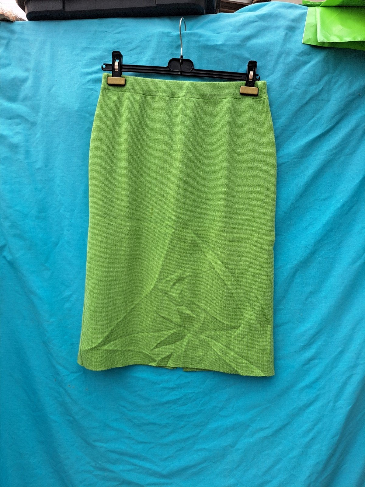Groene rok louksor euro motte maat m, Kleding | Dames, Rokken, Maat 38/40 (M), Ophalen of Verzenden, Zo goed als nieuw, Boven de knie