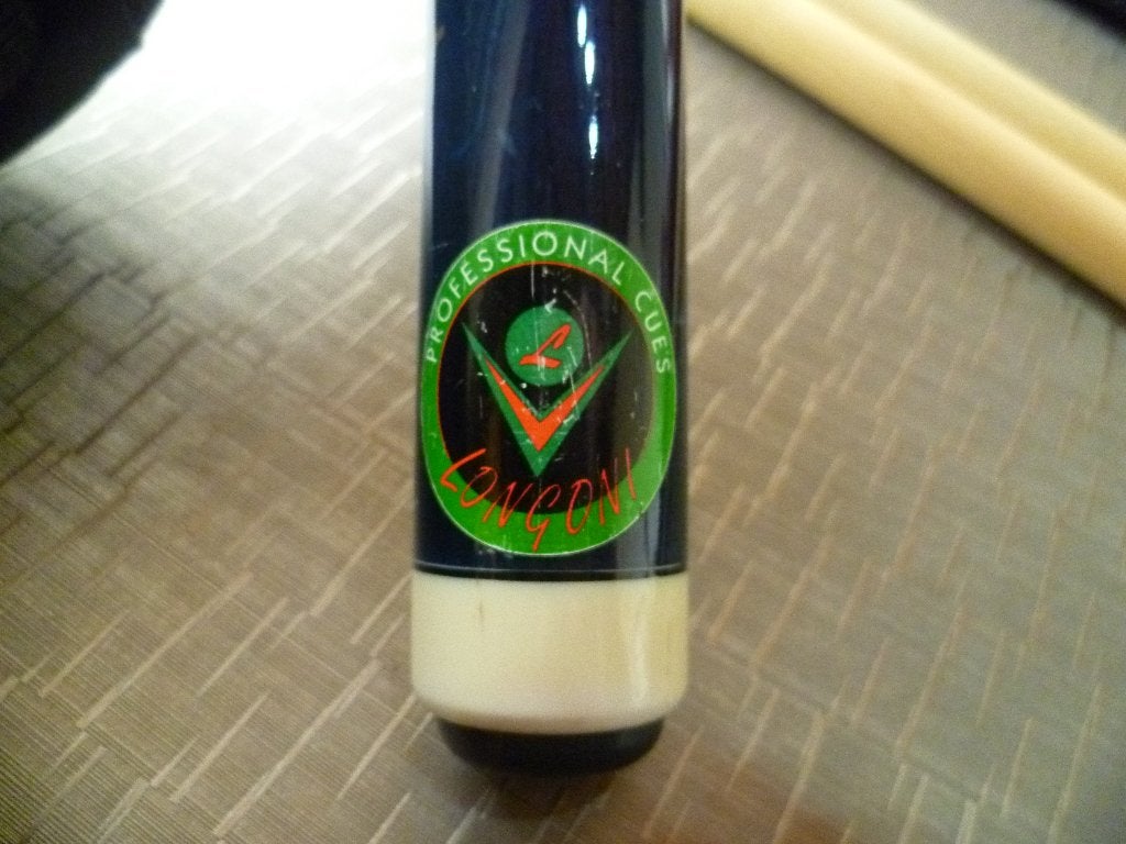 Professional Biljartkeu Longoni *** met 2 flensen met .., Sport en Fitness, Ophalen of Verzenden, Zo goed als nieuw, Keu of Ballen