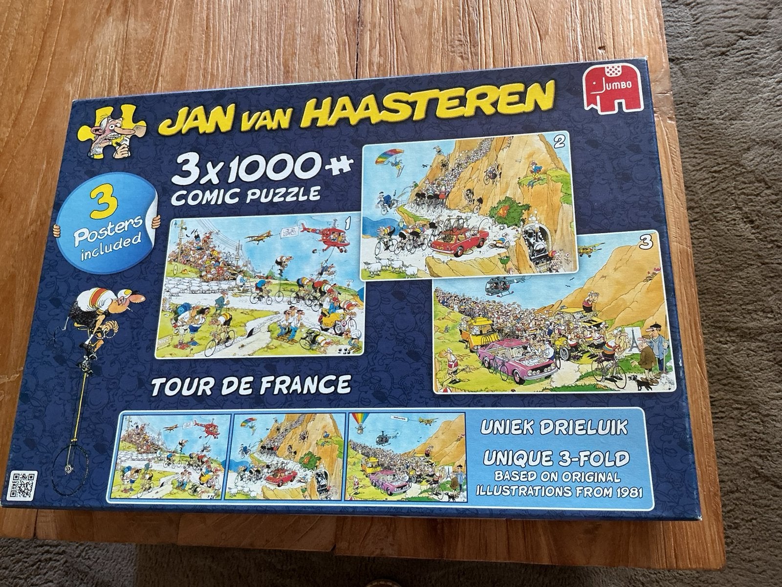 Jan van Haasteren BIEDEN VANAF € 25.00 GERESERVEERD, Hobby en Vrije tijd, Denksport en Puzzels, Ophalen of Verzenden, 500 t/m 1500 stukjes