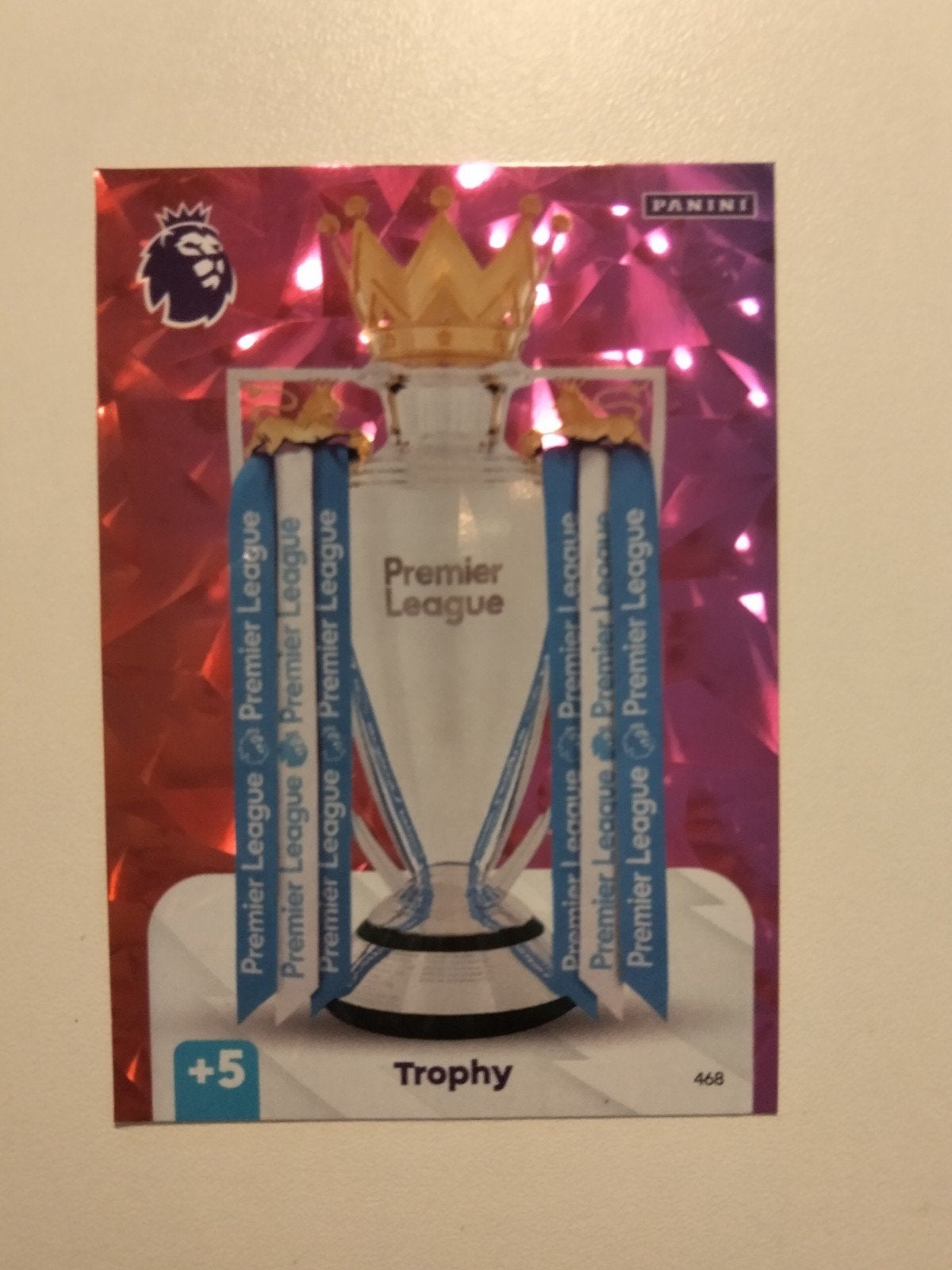 Panini Adrenalyn XL 2025 Premier League Trophy kaart, Ophalen of Verzenden, Zo goed als nieuw, Buitenlandse clubs, Spelerskaart