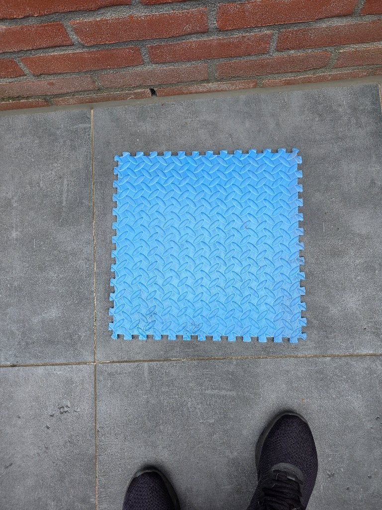 Speeltegels, Tuin en Terras, Tegels en Klinkers, Ophalen, Gebruikt, Overige typen, Rubber