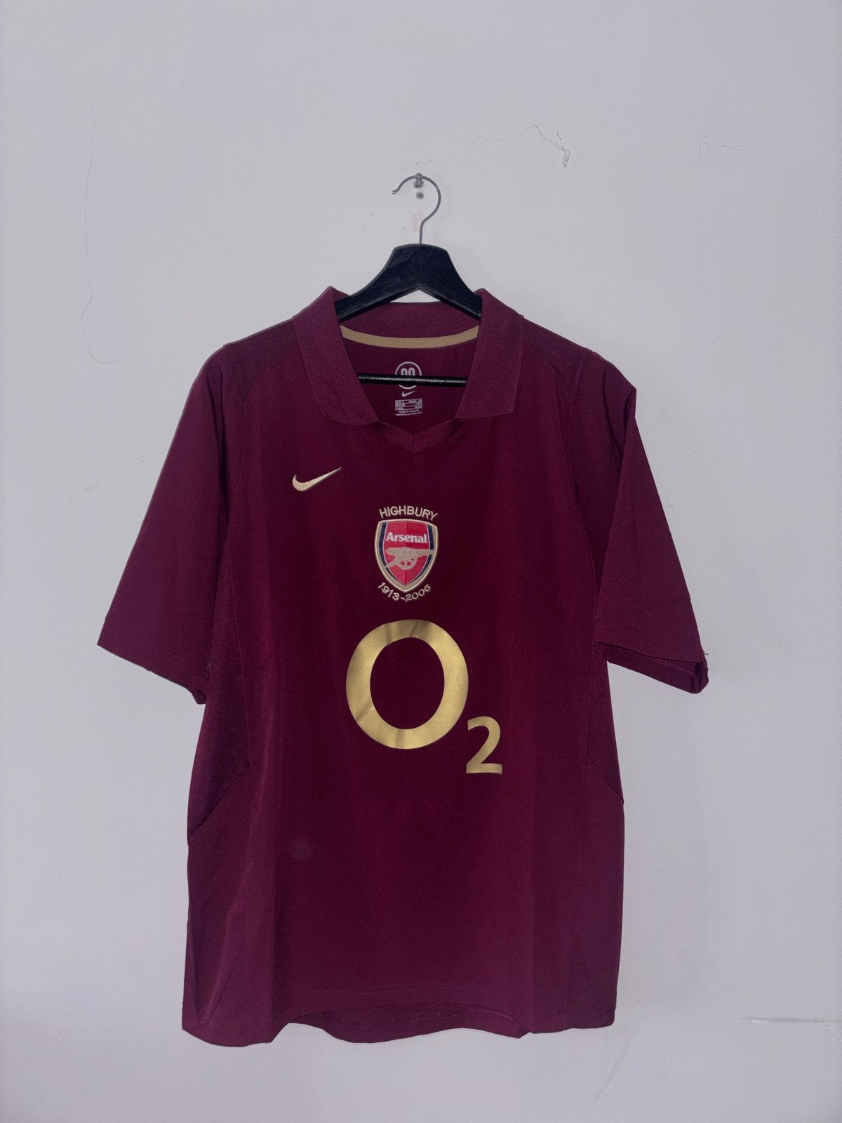 Arsenal Highbury 1913-2006 Thuisshirt, Verzenden, Zo goed als nieuw, Voetbal, Rood