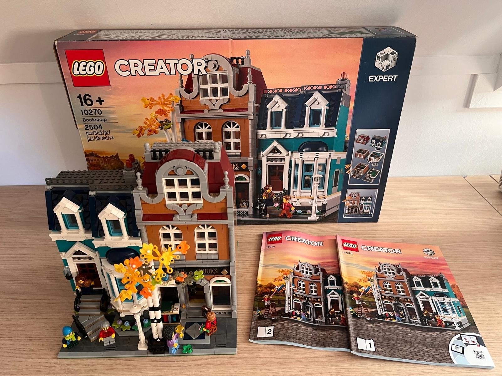 Lego Creator Expert 10270 Boekhandel (Bookshop), Kinderen en Baby's, Gebruikt, Lego, Ophalen of Verzenden, Inclusief doos