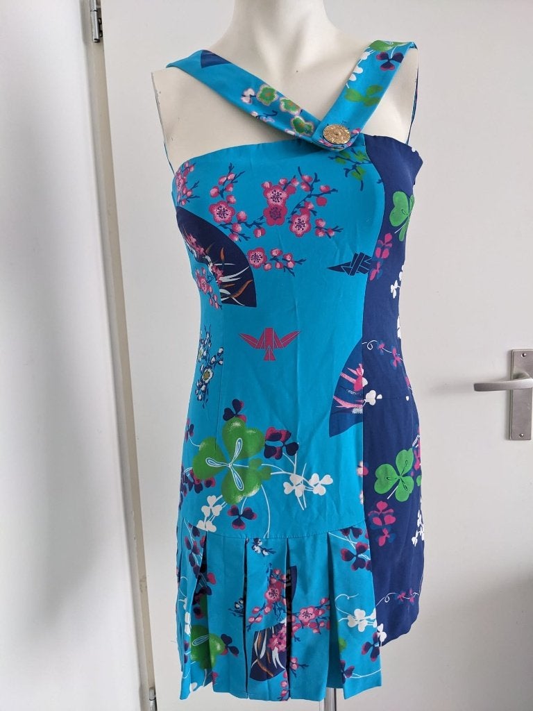 Versace x H&M Limited Edition Floral Dress, Maat 38/40 (M), Overige kleuren, Nieuw, Ophalen of Verzenden