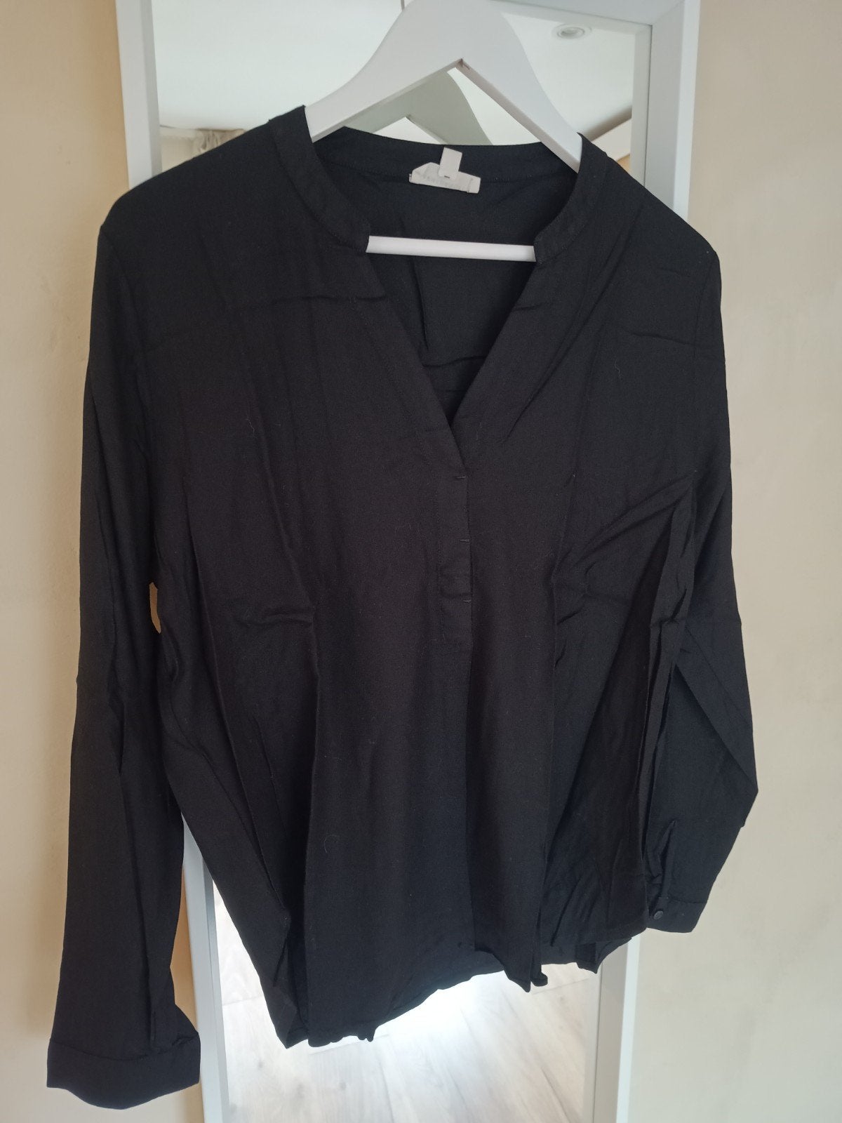 Armedangels zwarte blouse XL, Verzenden, Zwart, Maat 46/48 (XL) of groter, Zo goed als nieuw