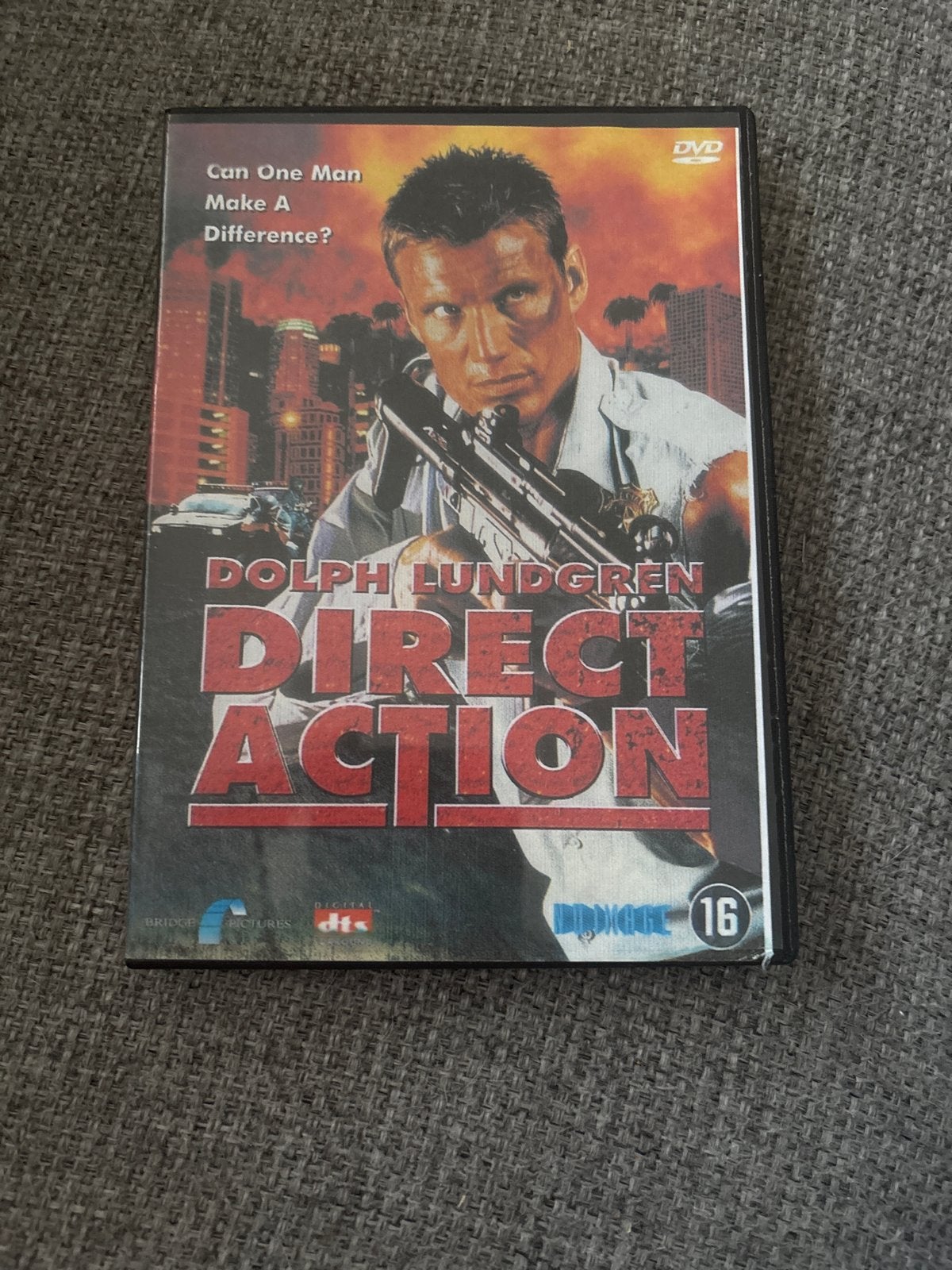 Direct Action DVD - Dolph Lundgren Actie Thriller, Vanaf 16 jaar, Ophalen of Verzenden, Gebruikt, Actiethriller