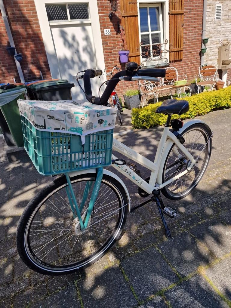 Sparta 28 inch fiets met krat (Central Park) - Nieuwstaat, Ophalen, Sparta, Versnellingen, 56 cm of meer
