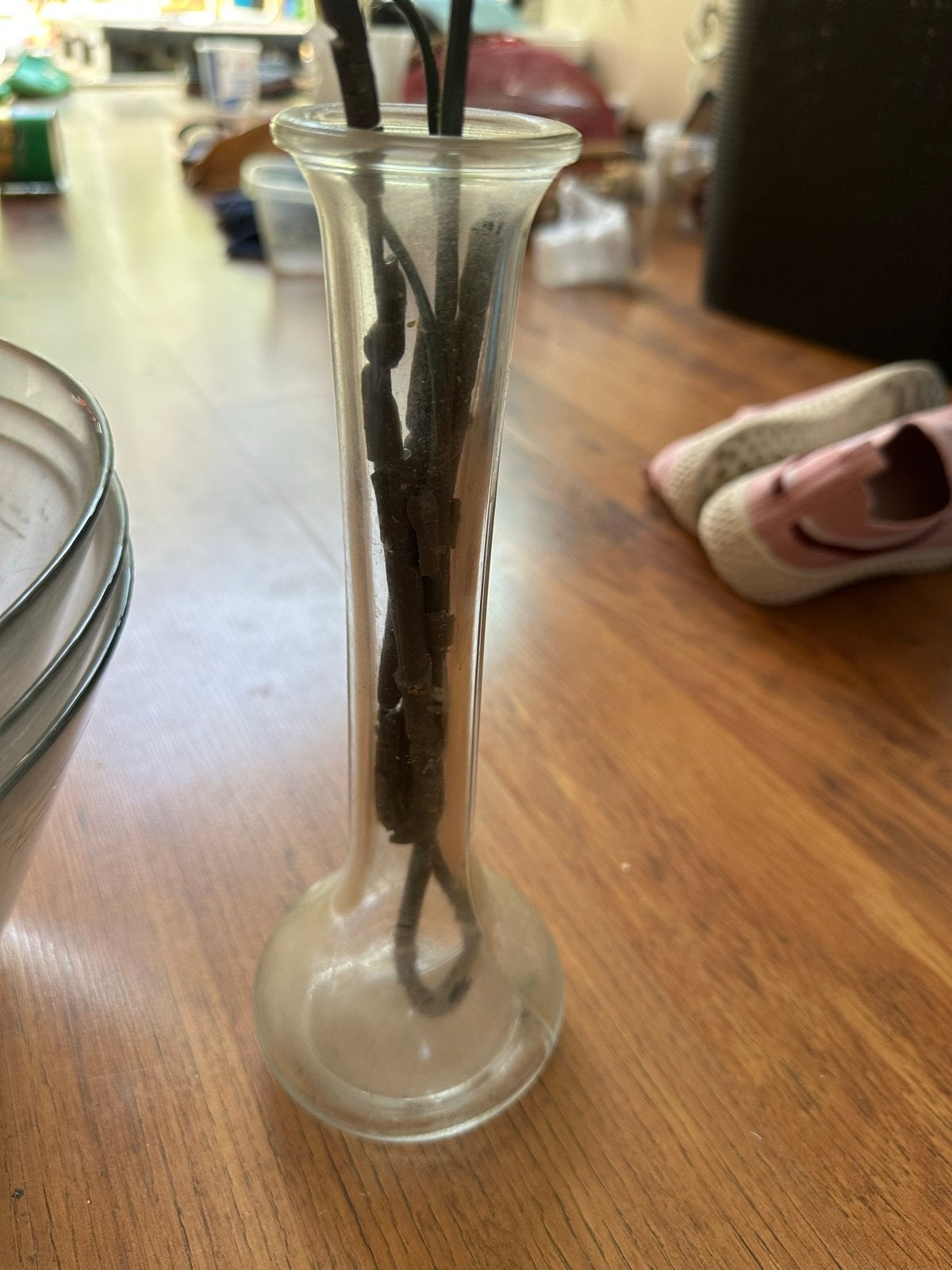 Glazen vazen en schalen set, Ophalen