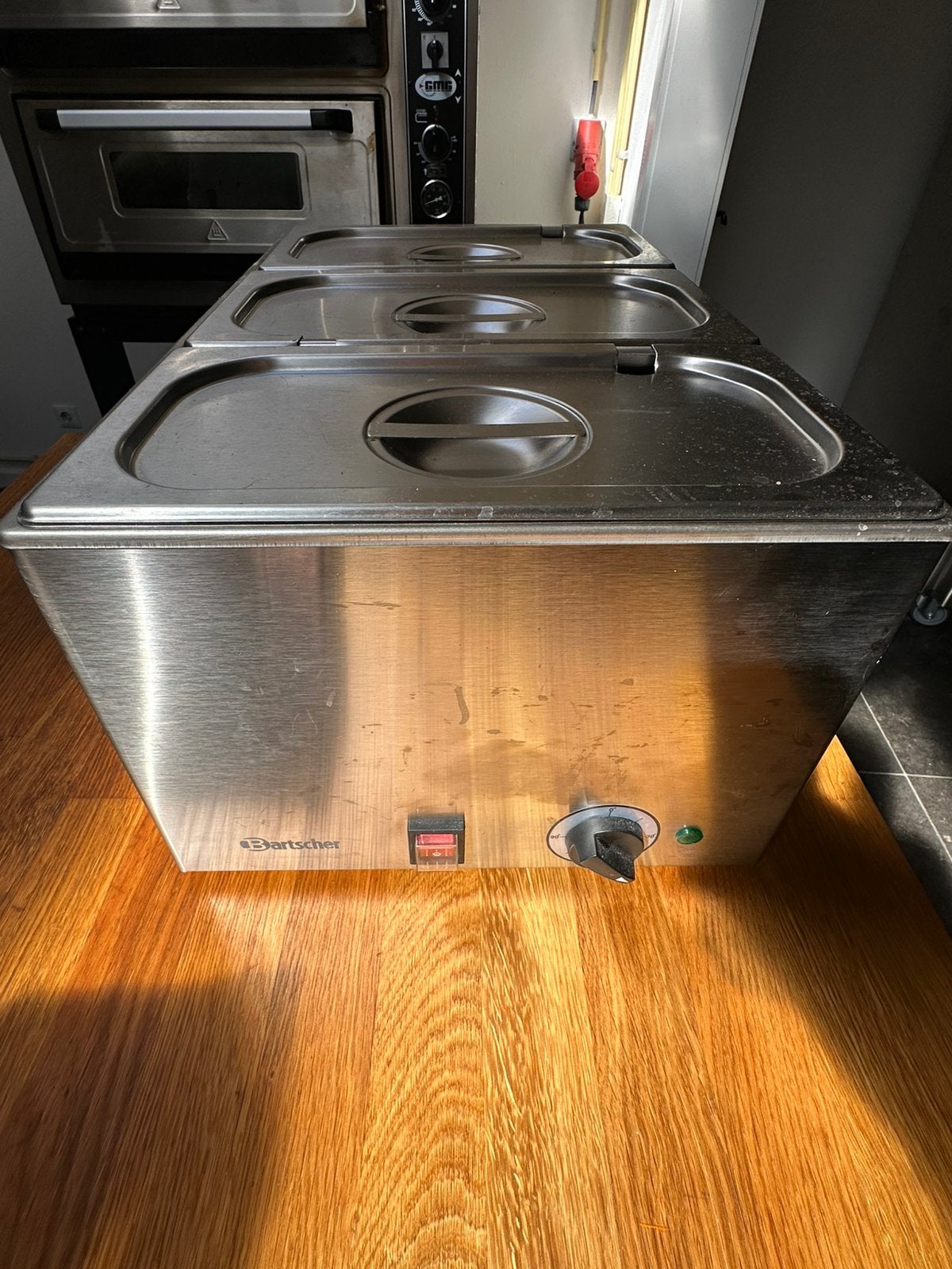 Bartscher Bain Marie Electr- 1.2kW (3x 1/3 GN) - Ongebruikt!, Huis en Inrichting, Ophalen of Verzenden, Zo goed als nieuw, Eenpersoons