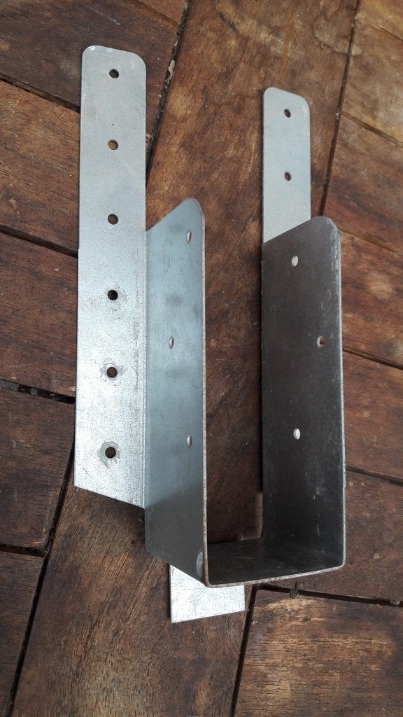 metalen balkdrager , 46 mm breed, Ophalen of Verzenden, Nieuw, Overige typen