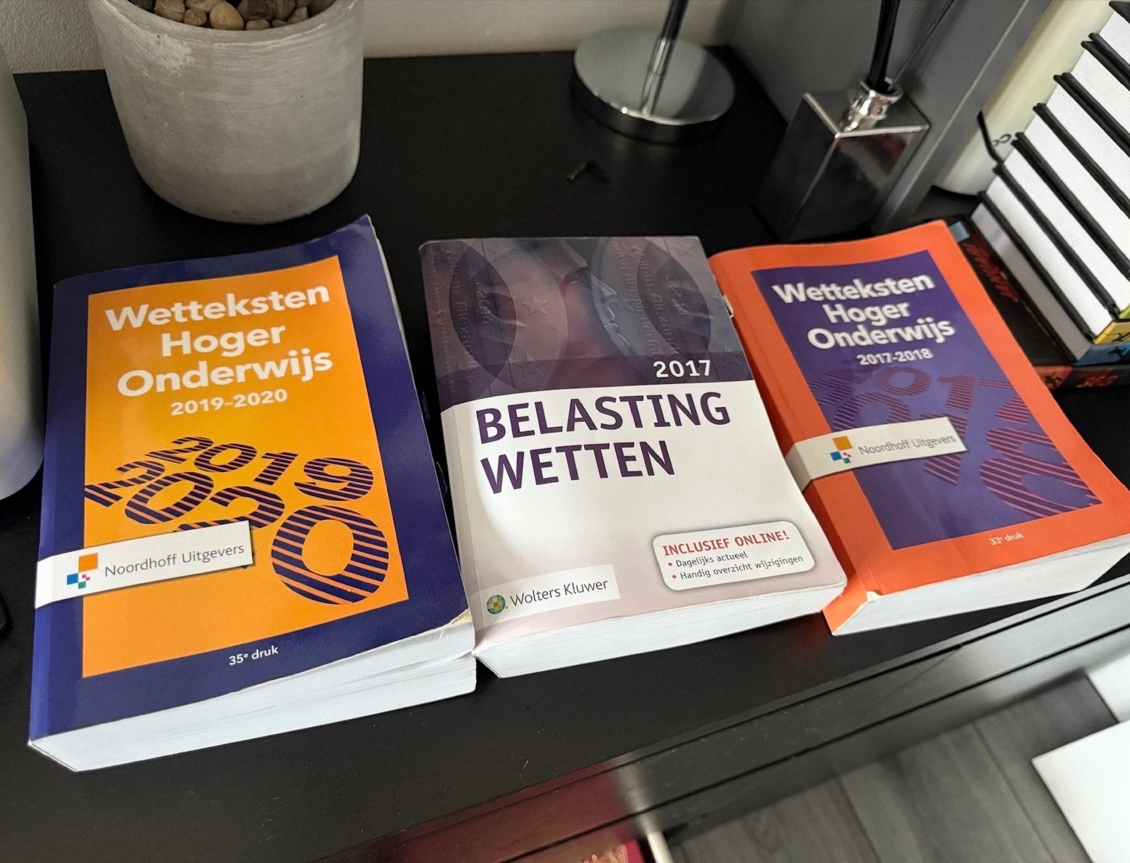 Wettenbundels / Wetteksten Hoger Onderwijs 2017-2019, Ophalen, Gamma, Gelezen, HBO